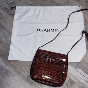 BRAHMIN PURSE TILDA CROC EMBOSSED